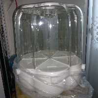 جا حبوباتی چرخشی مدل گل سایزبزرگ