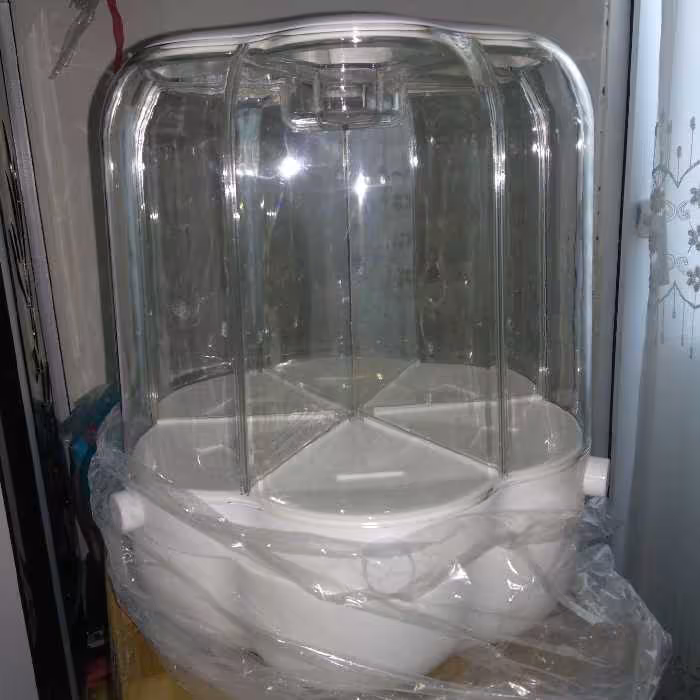 جا حبوباتی چرخشی مدل گل سایزبزرگ