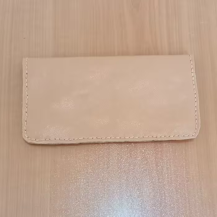 کیف پول چرمی ( دست دوز )
