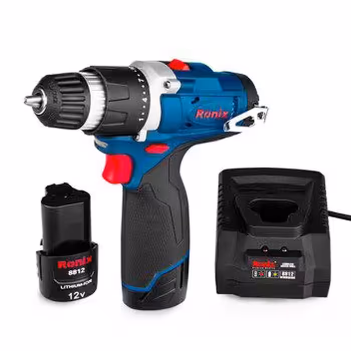 دریل شارژی رونیکس مدل 8812 - ابزار یراق