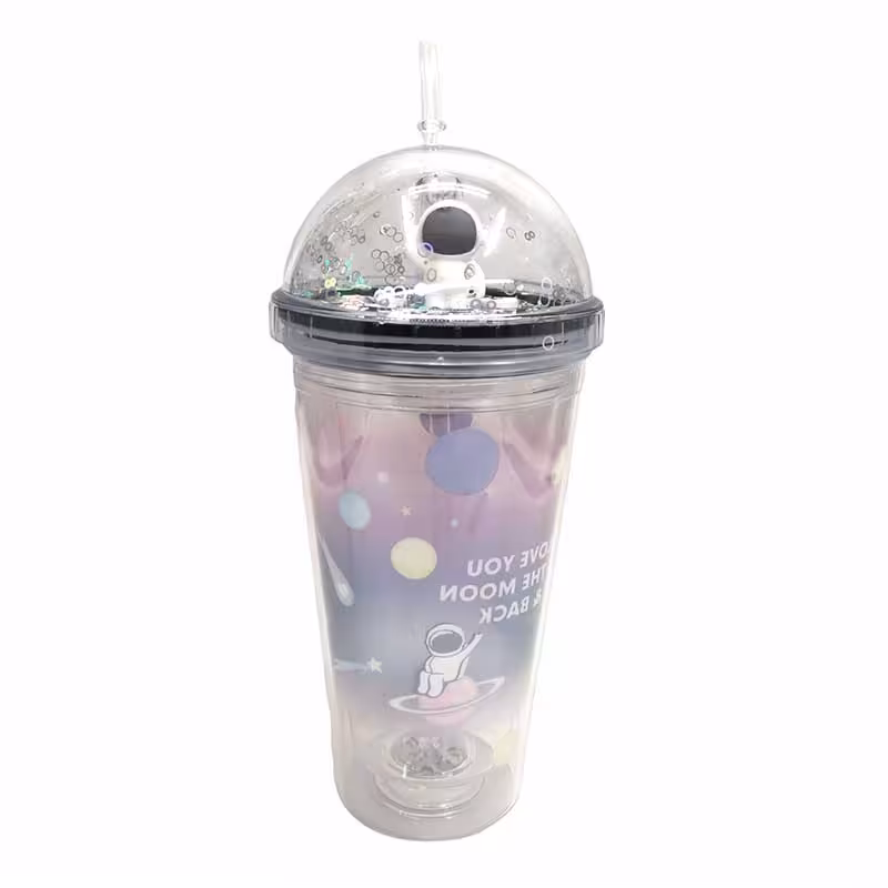 ماگ اسموتی فانتزی چراغ دار طرح فضانورد کد319