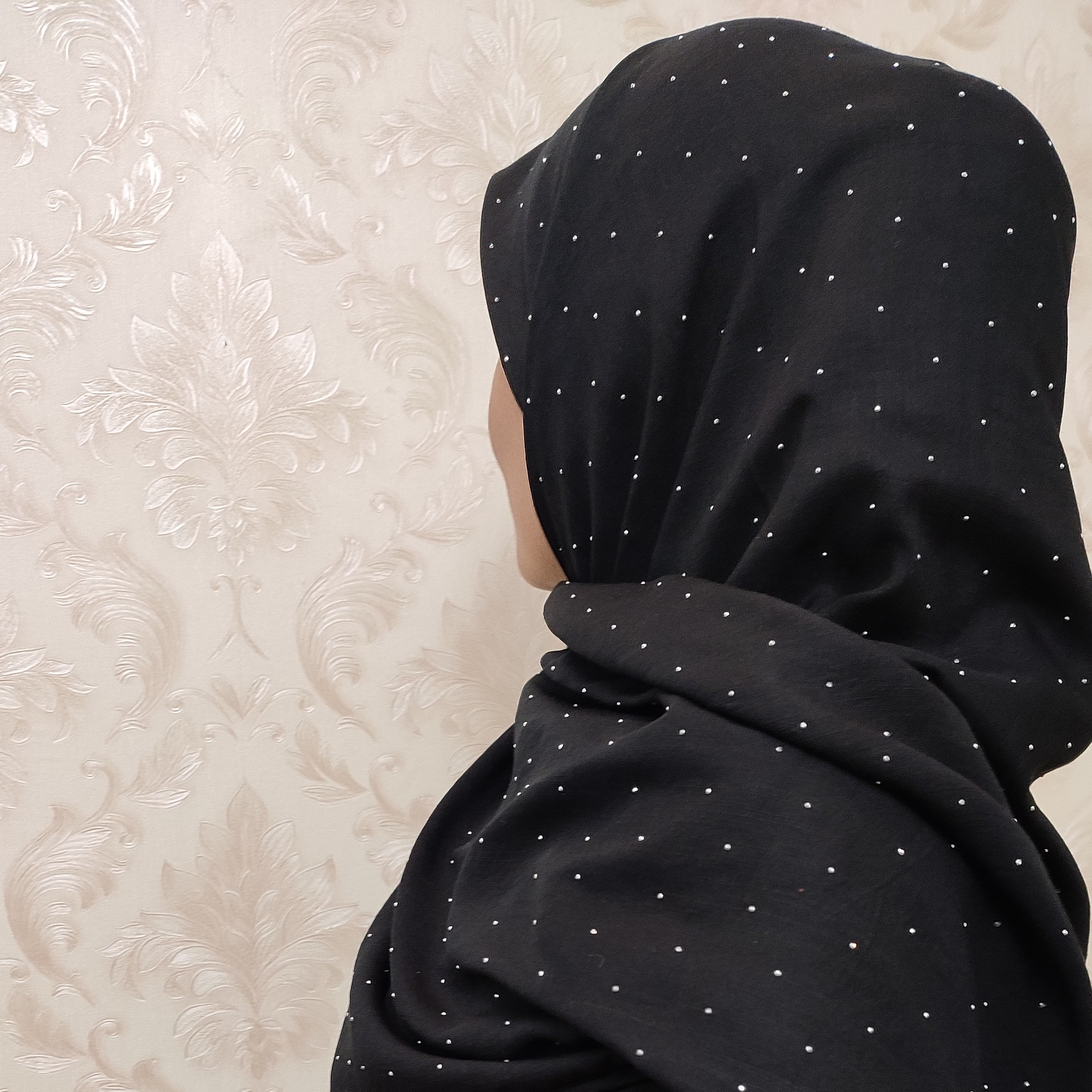 روسری وال اسلپ  نگیندار