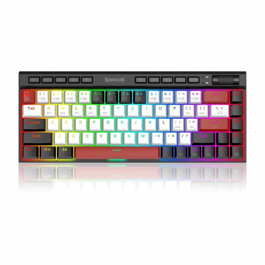 خرید کیبورد ردراگون Redragon K635 WBR wand Mini PRO RGB با بهترین قیمت