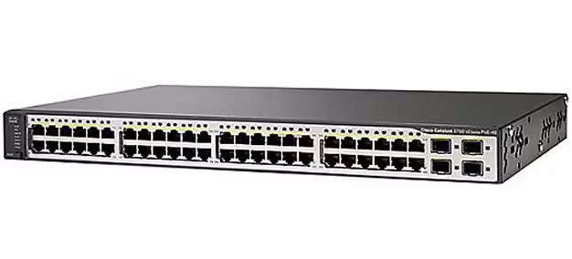 سوئیچ 48 پورت سیسکو مدل WS-C3750V2-48PS-S