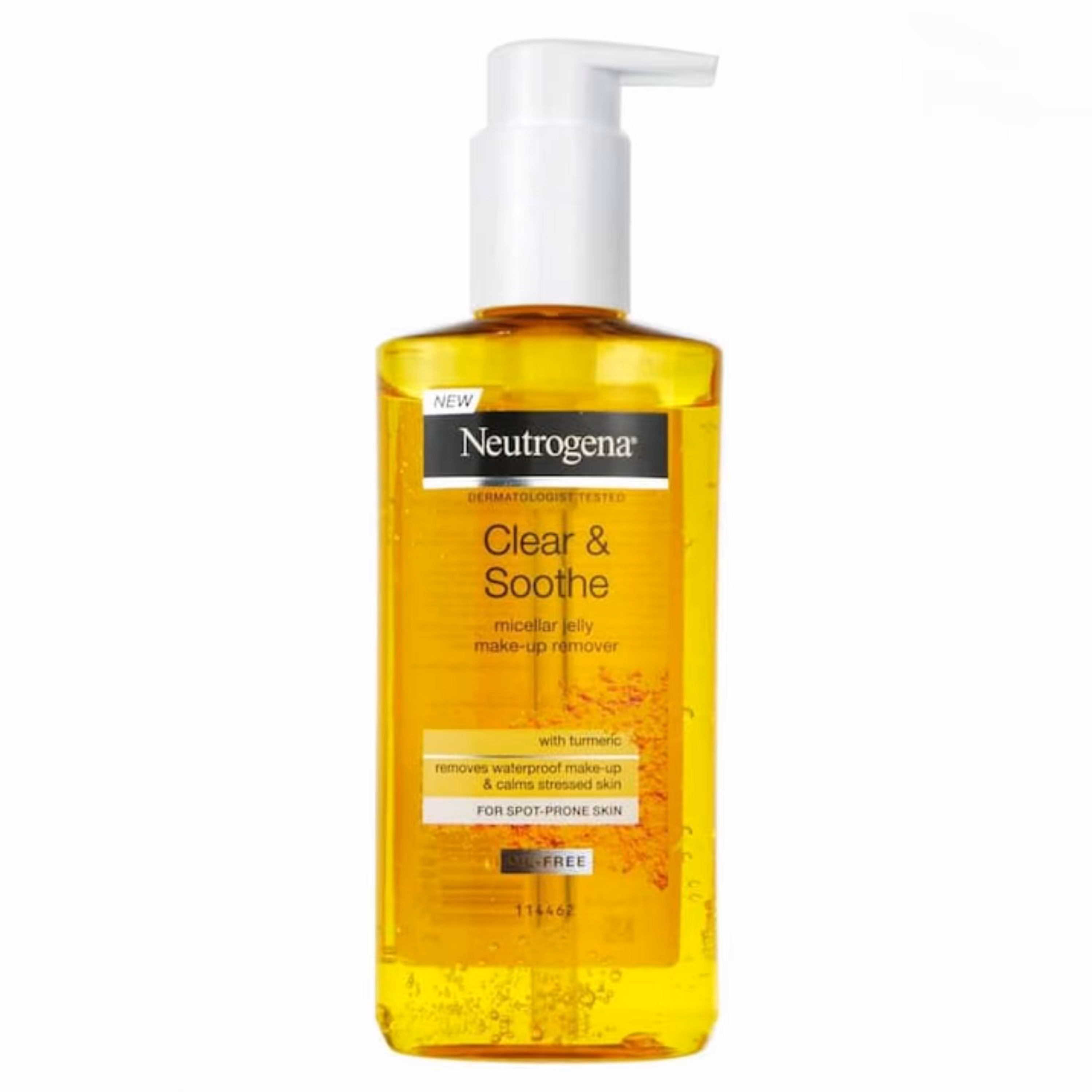 ژل میسلار صورت زردچوبه نیتروژنا پاک کننده آرایش پوست چرب نوتروژینا