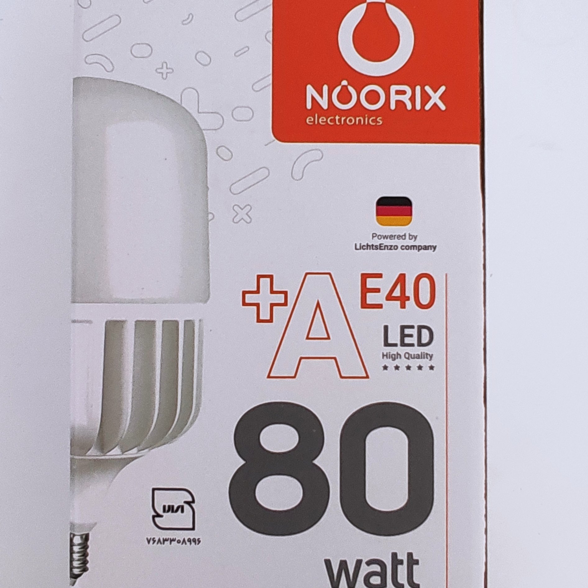 لامپ 80 وات نوریکس