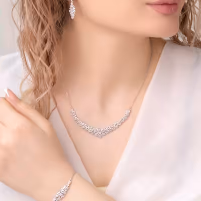 سرویس نقره زنانه F7