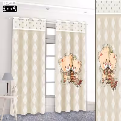 پرده تصویری طرح تدی