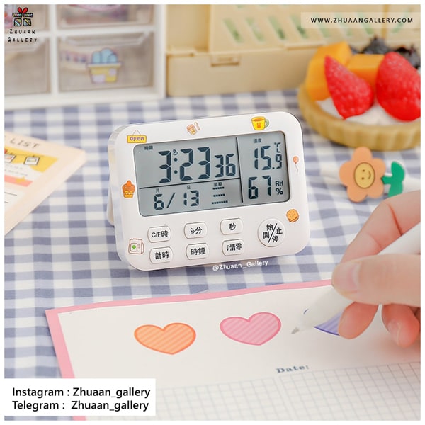 کرنومتر ساعت Minimal Digital Timer رومیزی