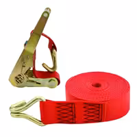 تسمه جغجغه 3 تن 8 متری با نوار پلی استر قرمز ارتشی مقاومت بالا