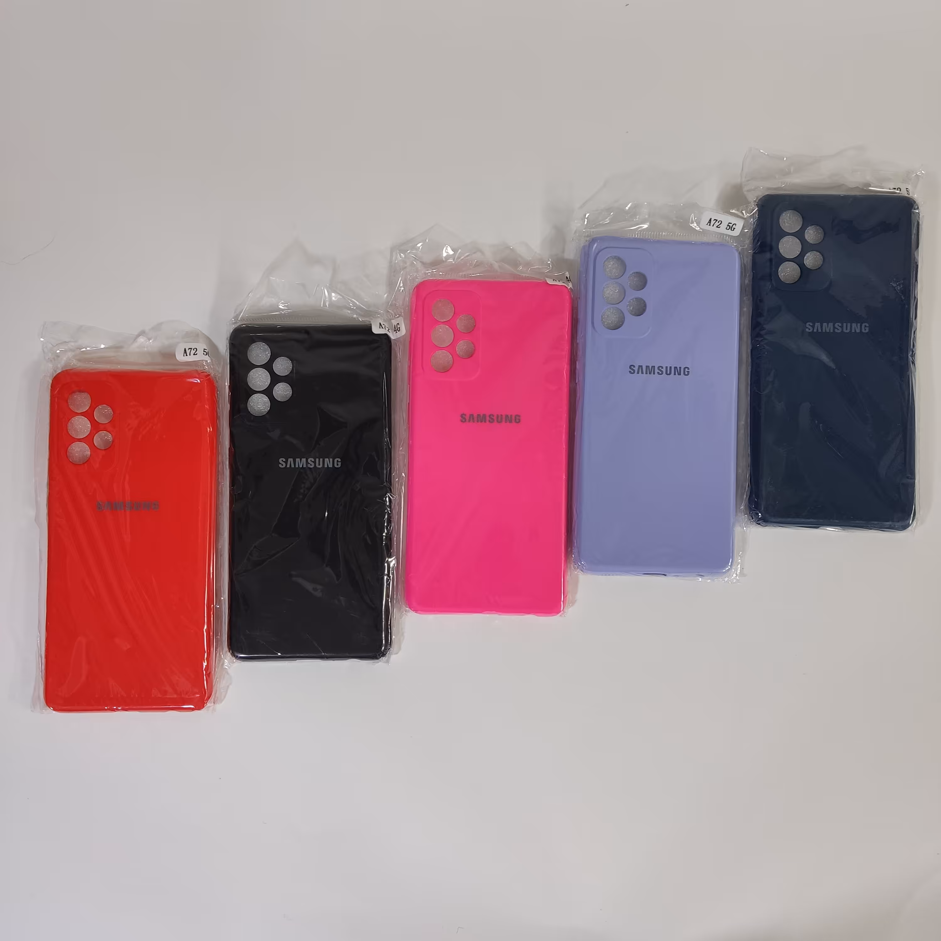 گارد (کاور) گوشی سامسونگ A72 سیلیکونی، رنگ‌آمیزی متنوع
