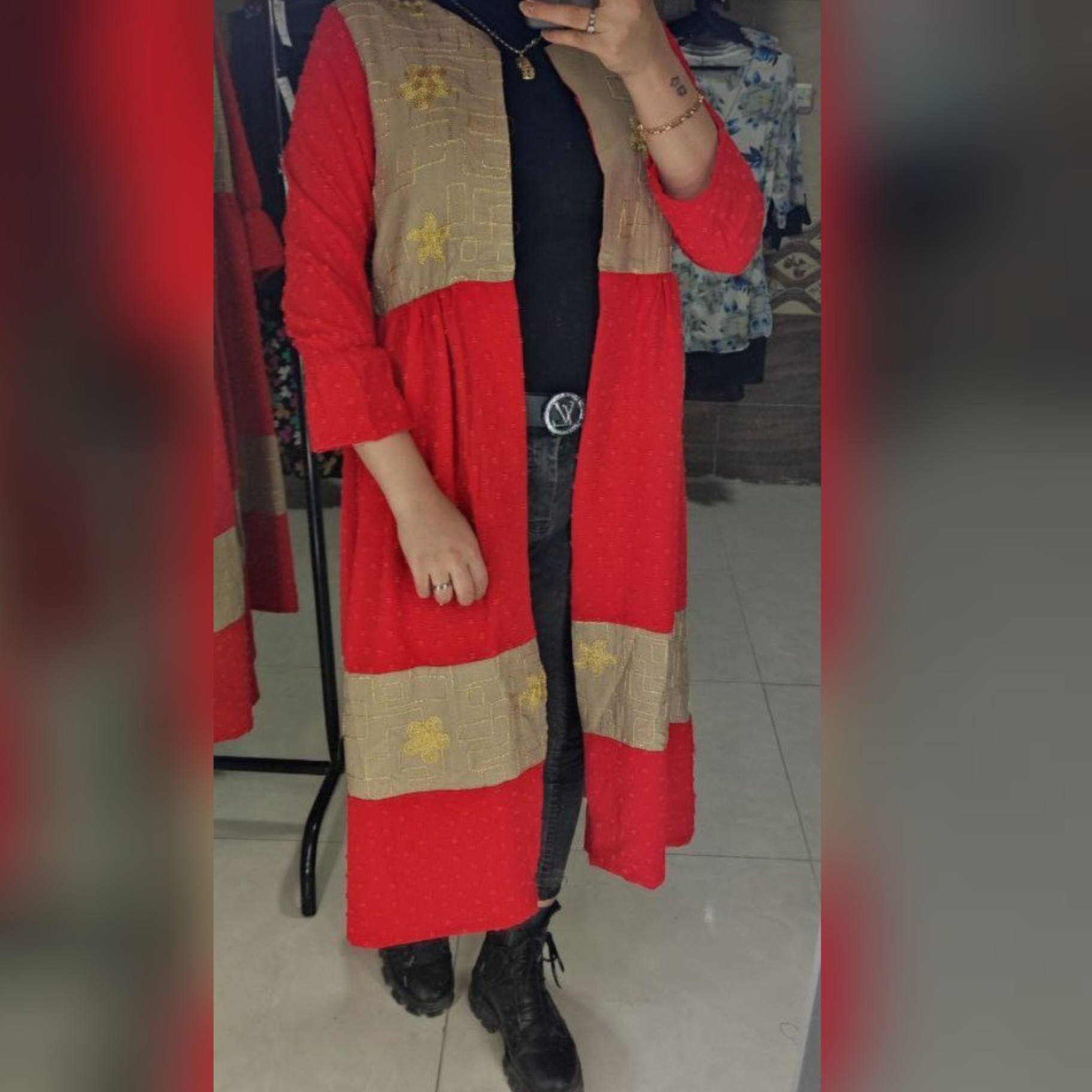 مانتو خامه دوزی ساینا