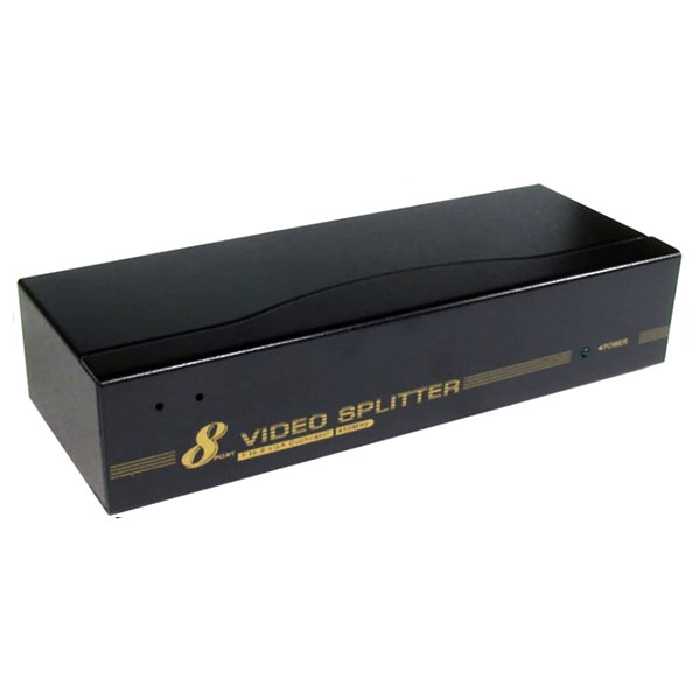 اسپلیتر 1 به 8 پورت VGA با قدرت 450MHz - فروشگاه اینترنتی طیف سنتر