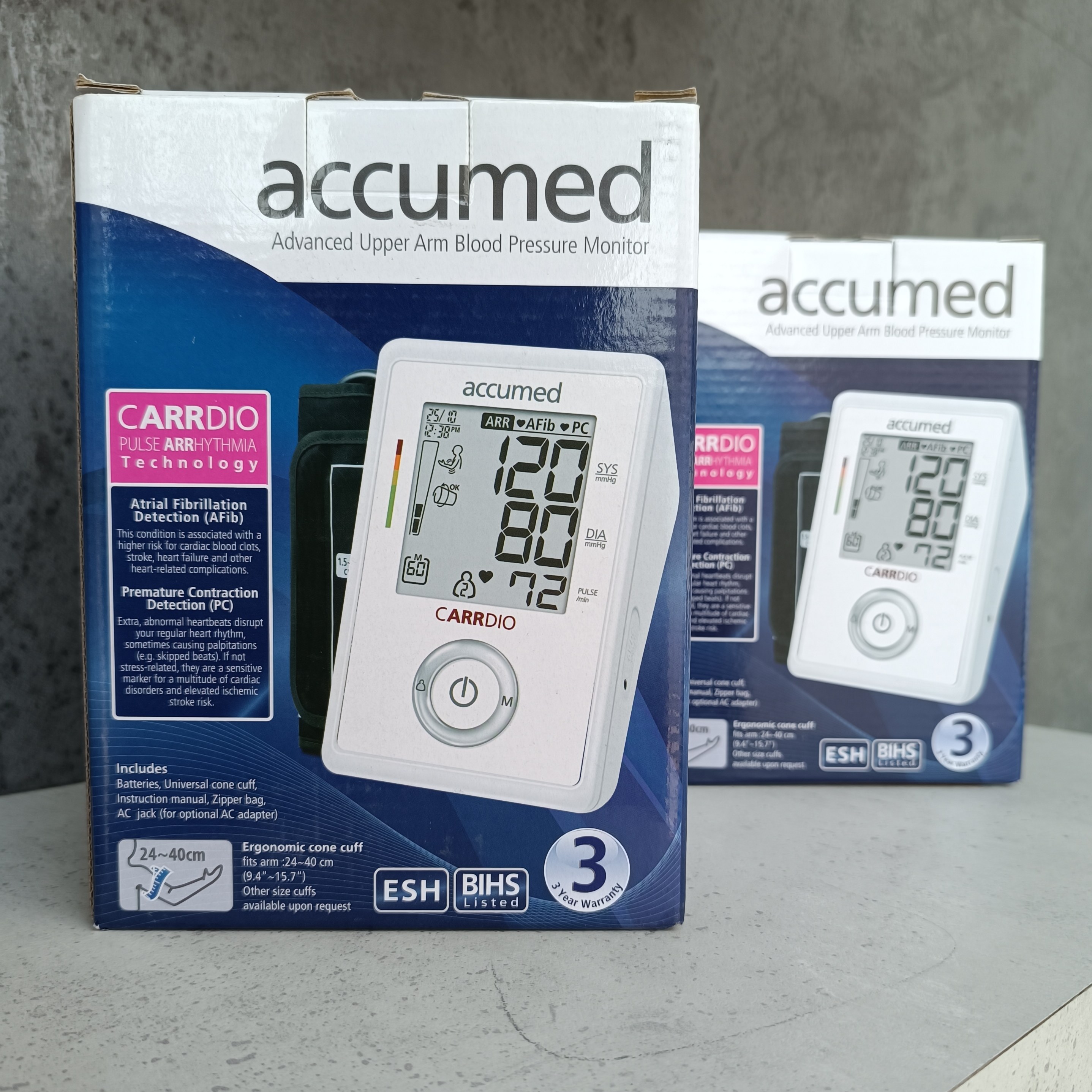 فشارسنج اکیومد  c5 تشخیصی همراه با آداپتور