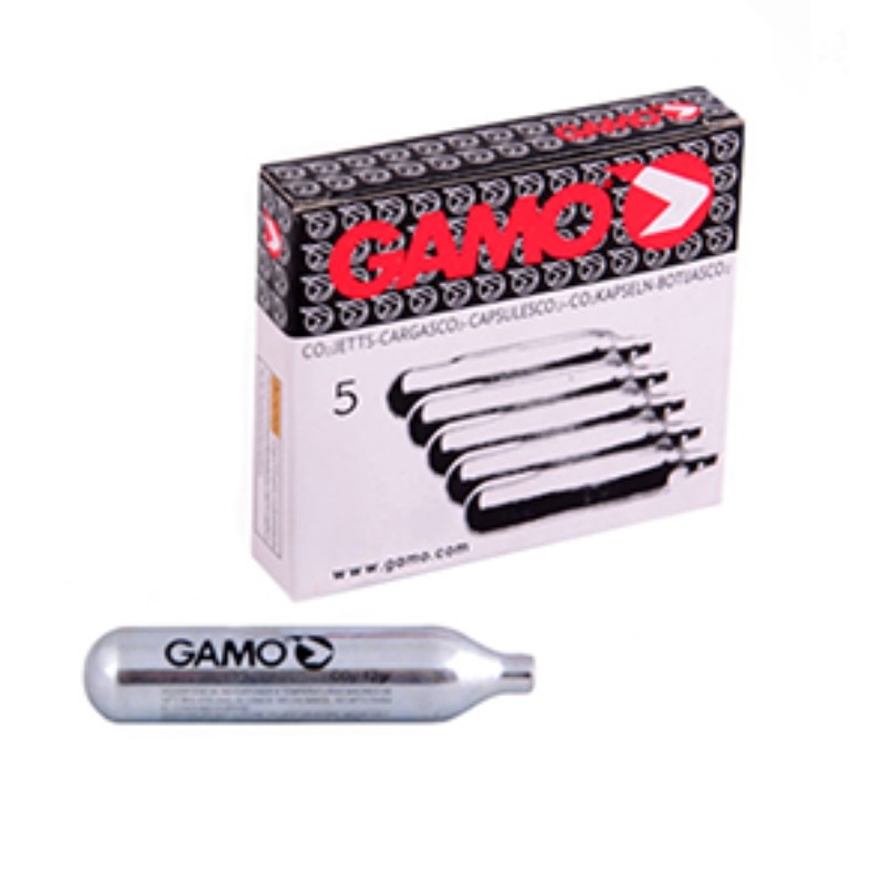 کپسول co2 گامو 5 عددی نقره ای 