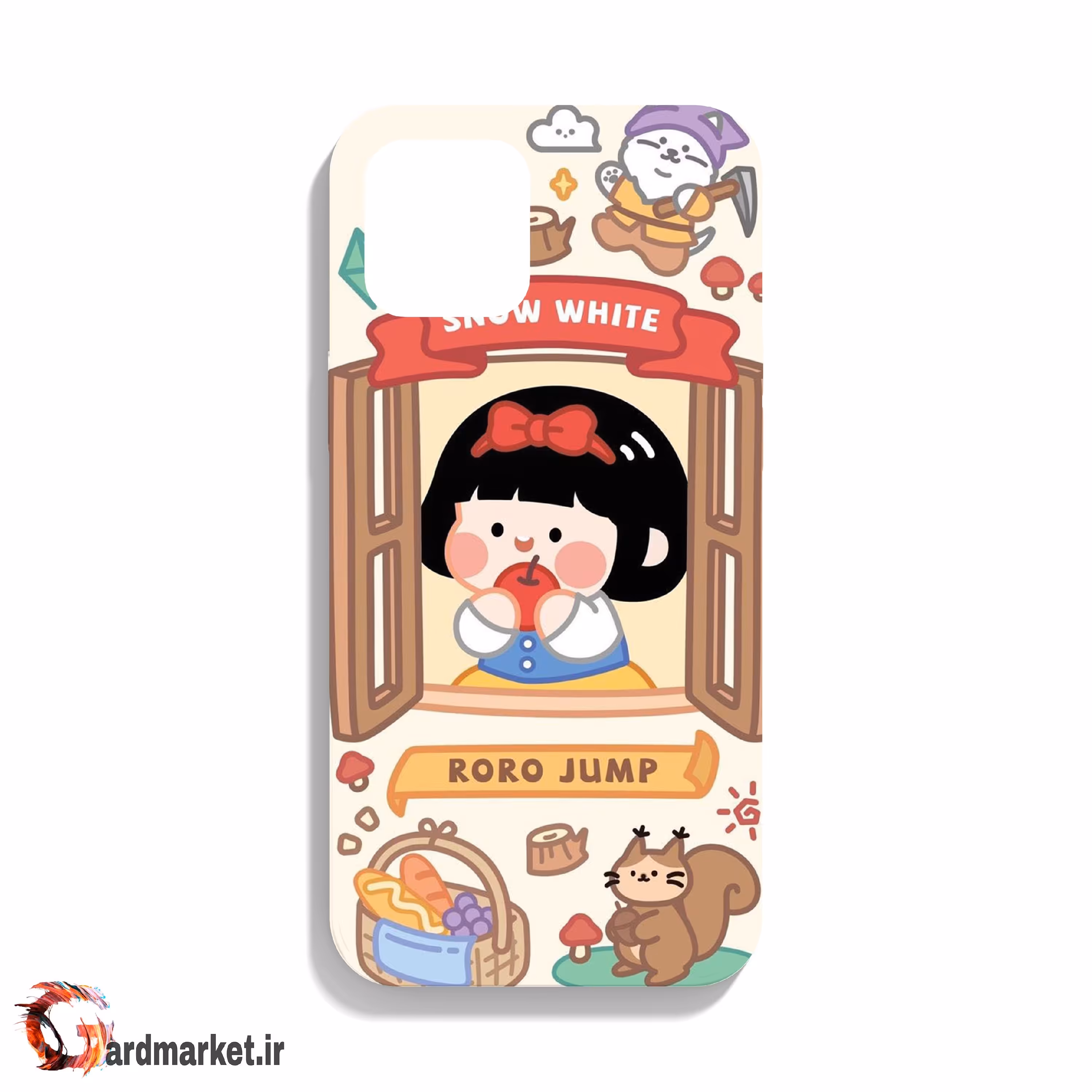 گارد قاب کاور موبایل طرح سفید برفی کد105
