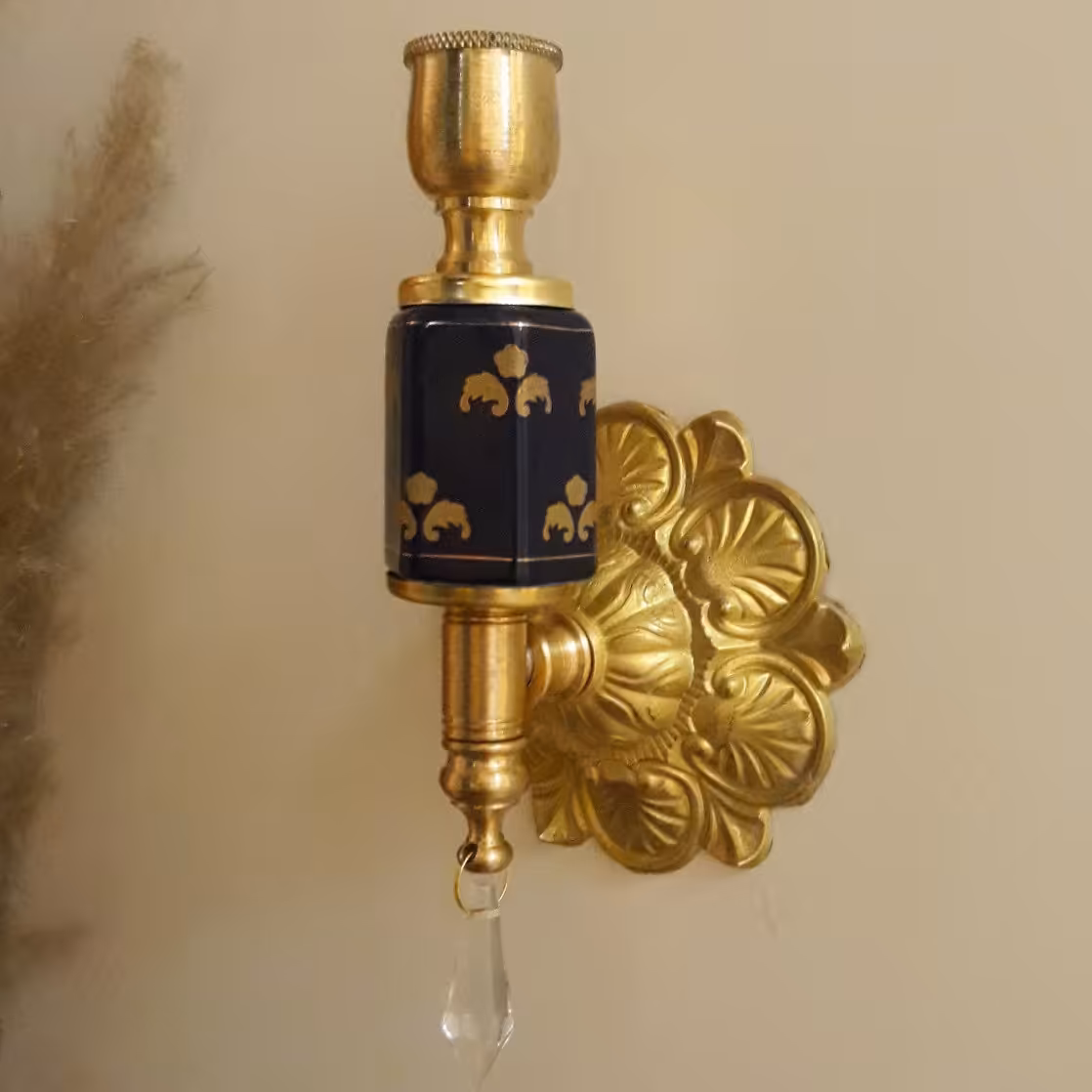 شمعدان دیواری  کبالتی 