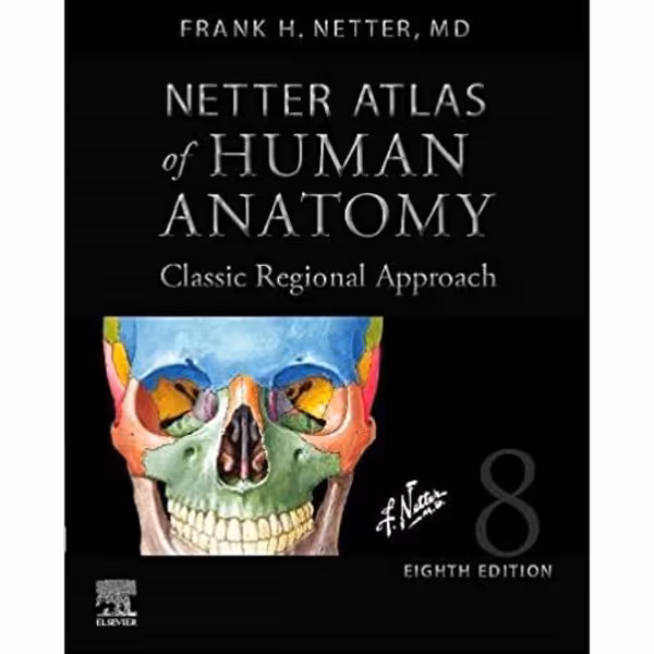 کتاب Netter Atlas Of Human Anatomy اثر  Dr Frank Netter انتشارات الزویر