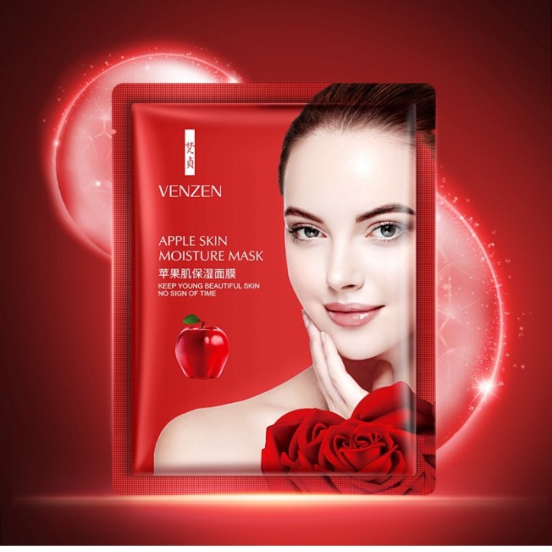 ماسک ورقه ای صورت سیب ونزن