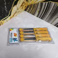 کارد میوه خوری 3 میخ دافنی طرح چوب