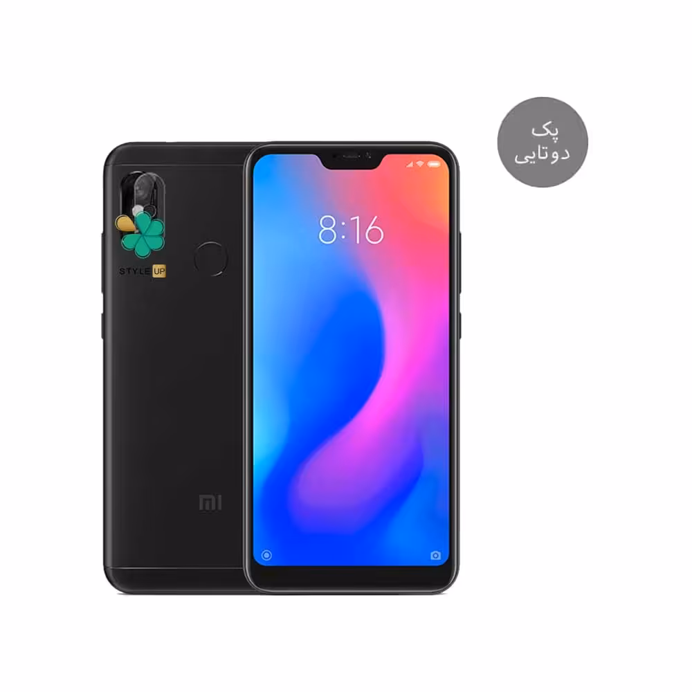 پک دوتایی محافظ لنز نانو سرامیک گوشی شیائومی Mi A2 Lite / Redmi 6 Pro