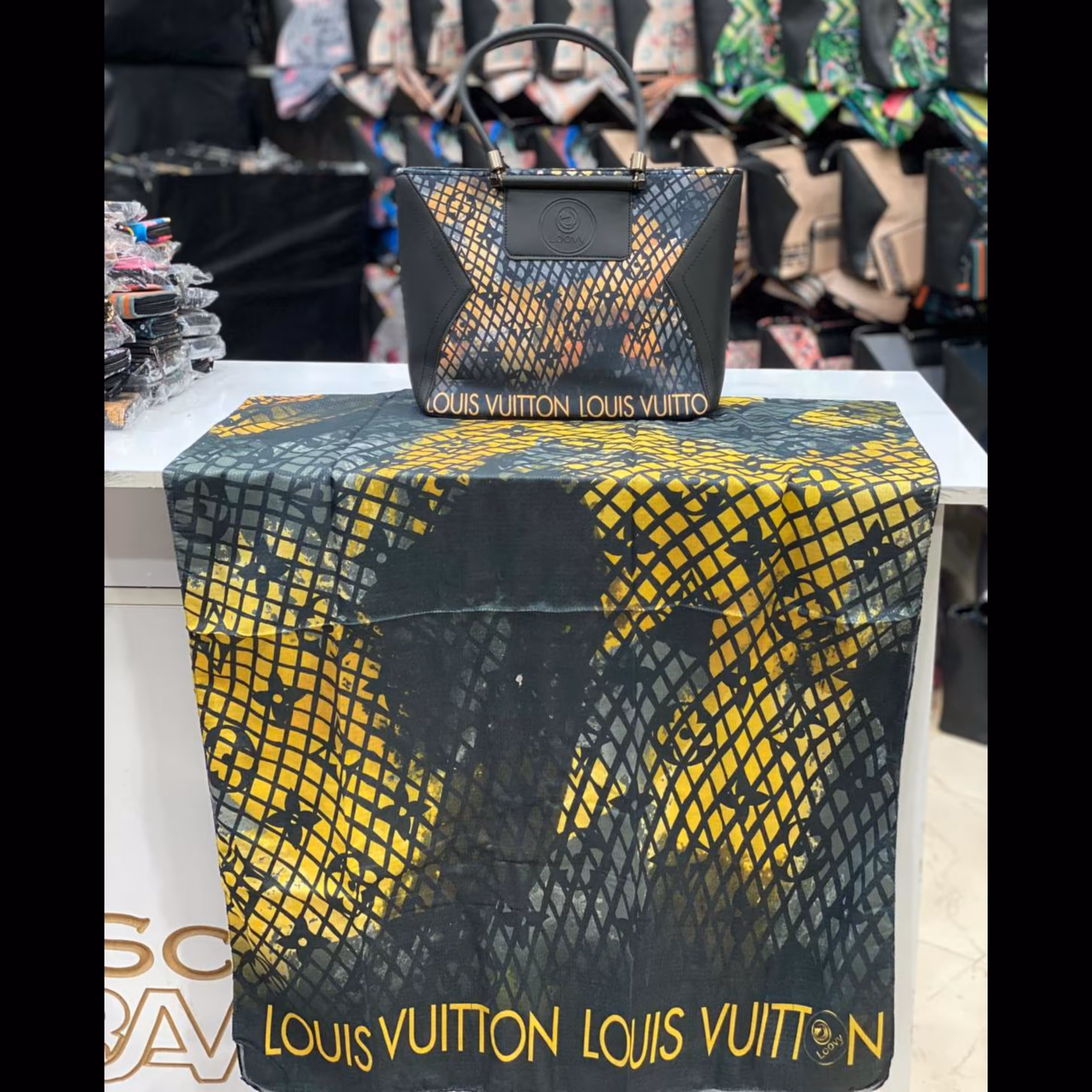 ست شال و کیف 4