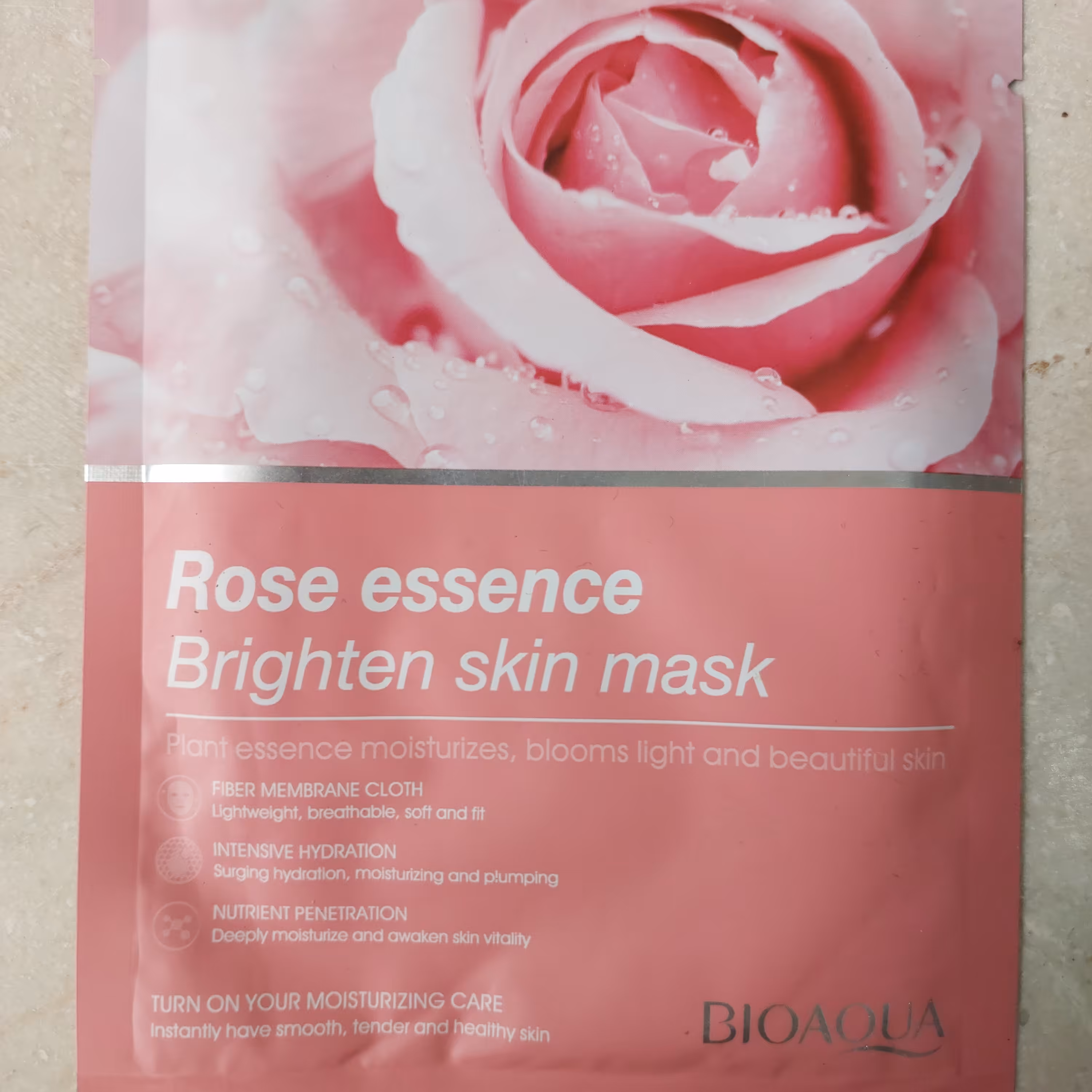 ماسک ورقه ای گل رز