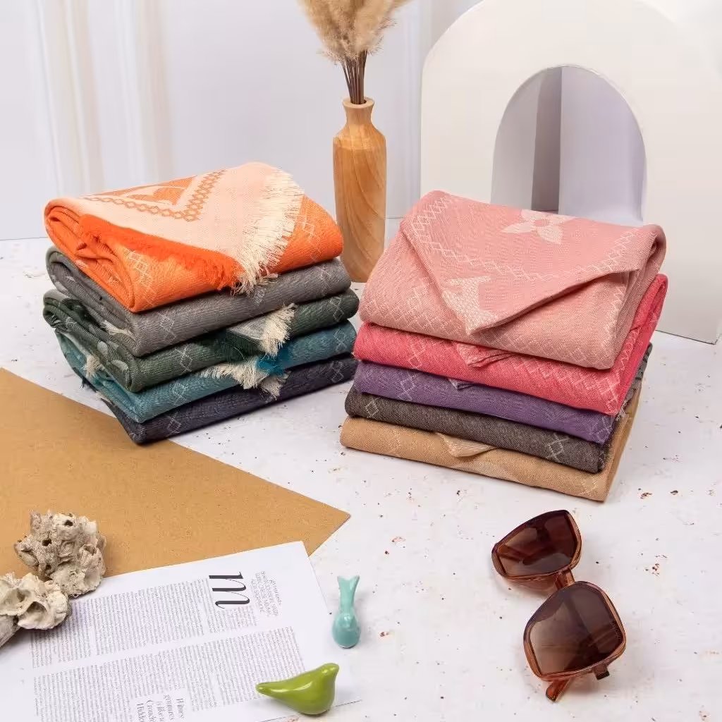 روسری نخ پنبه ابریشمی اورجینال