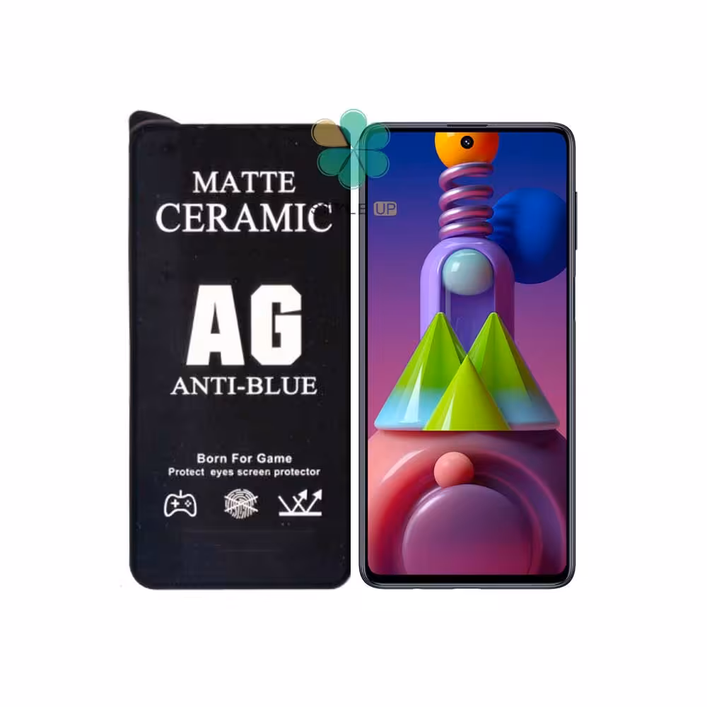 گلس سرامیک مات گوشی سامسونگ Samsung Galaxy M51 مدل Antiblue
