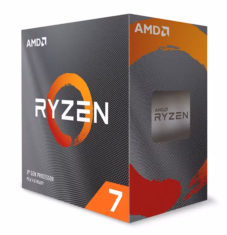 سی پی یو ای ام دی مدل RYZEN 7 3800XT با فرکانس 3.9 گیگاهرتز