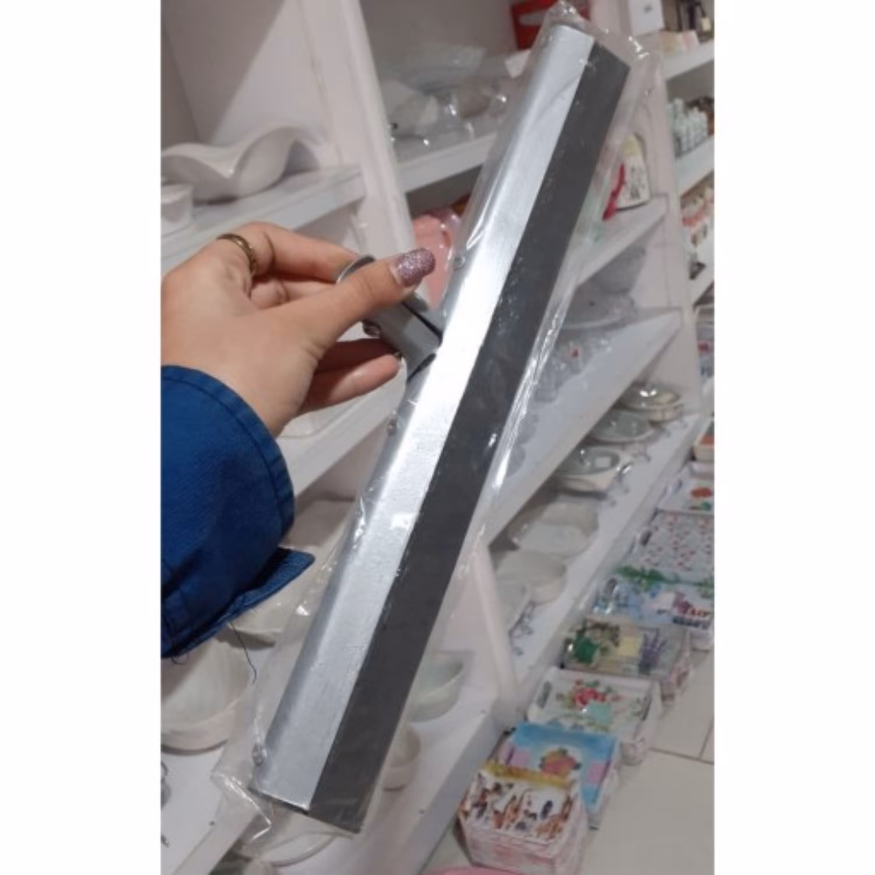 آب جم کن 40  با دسته پشت فلزی تی طی زمین شو