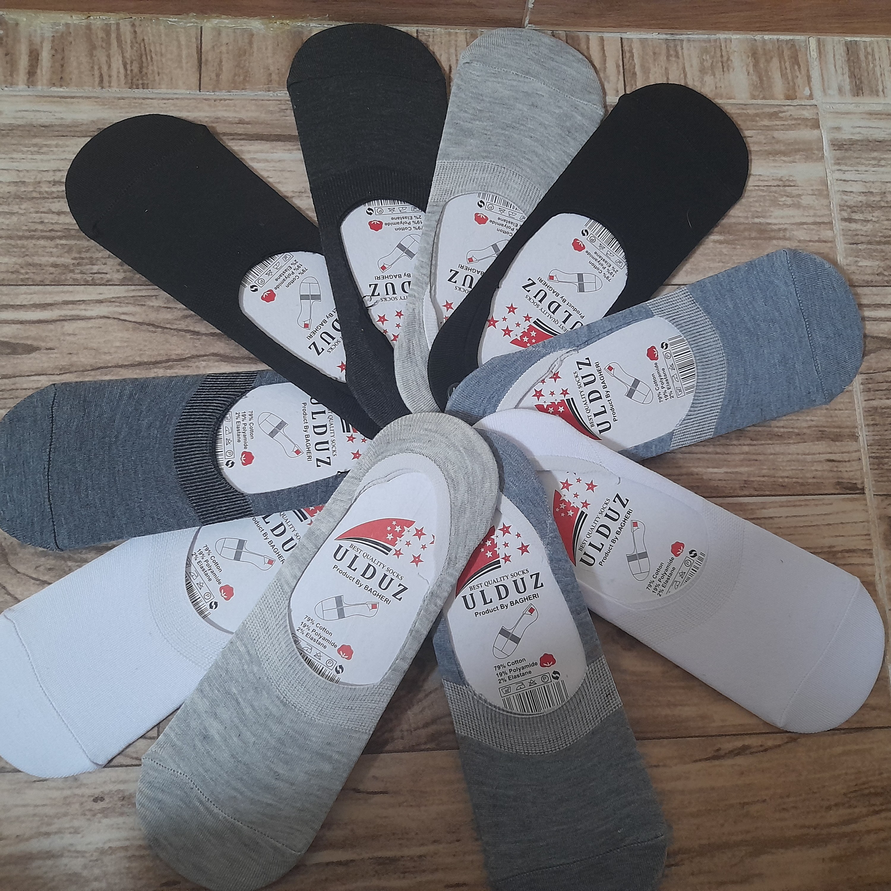 جوراب کالج اسپرت رنگ بندی