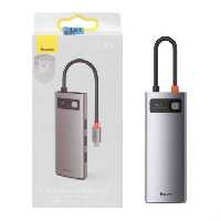 هاب 6 پورت USB-C باسئوس مدل CAHUB-CW0G