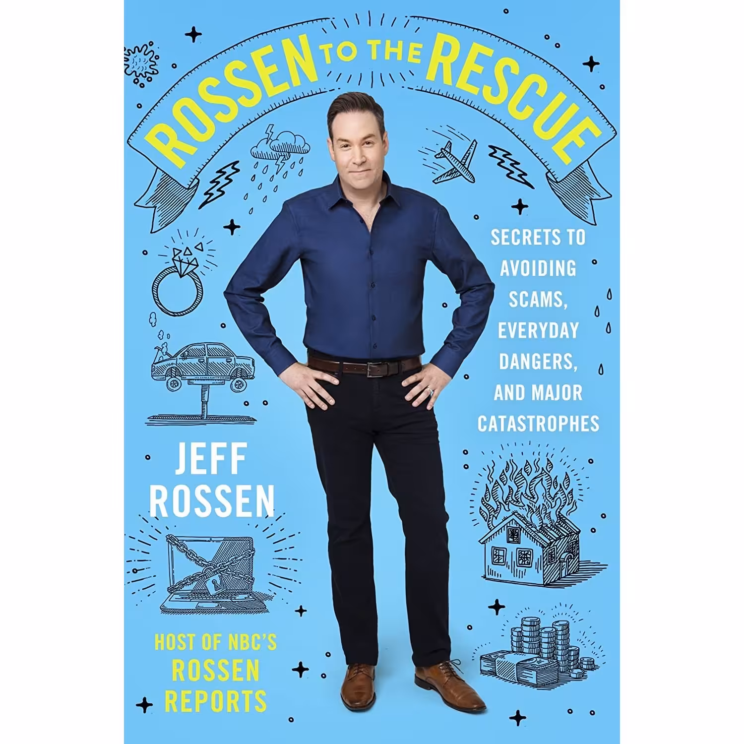 کتاب زبان اصلی Rossen to the Rescue اثر Jeff Rossen انتشارات Flatiron Books