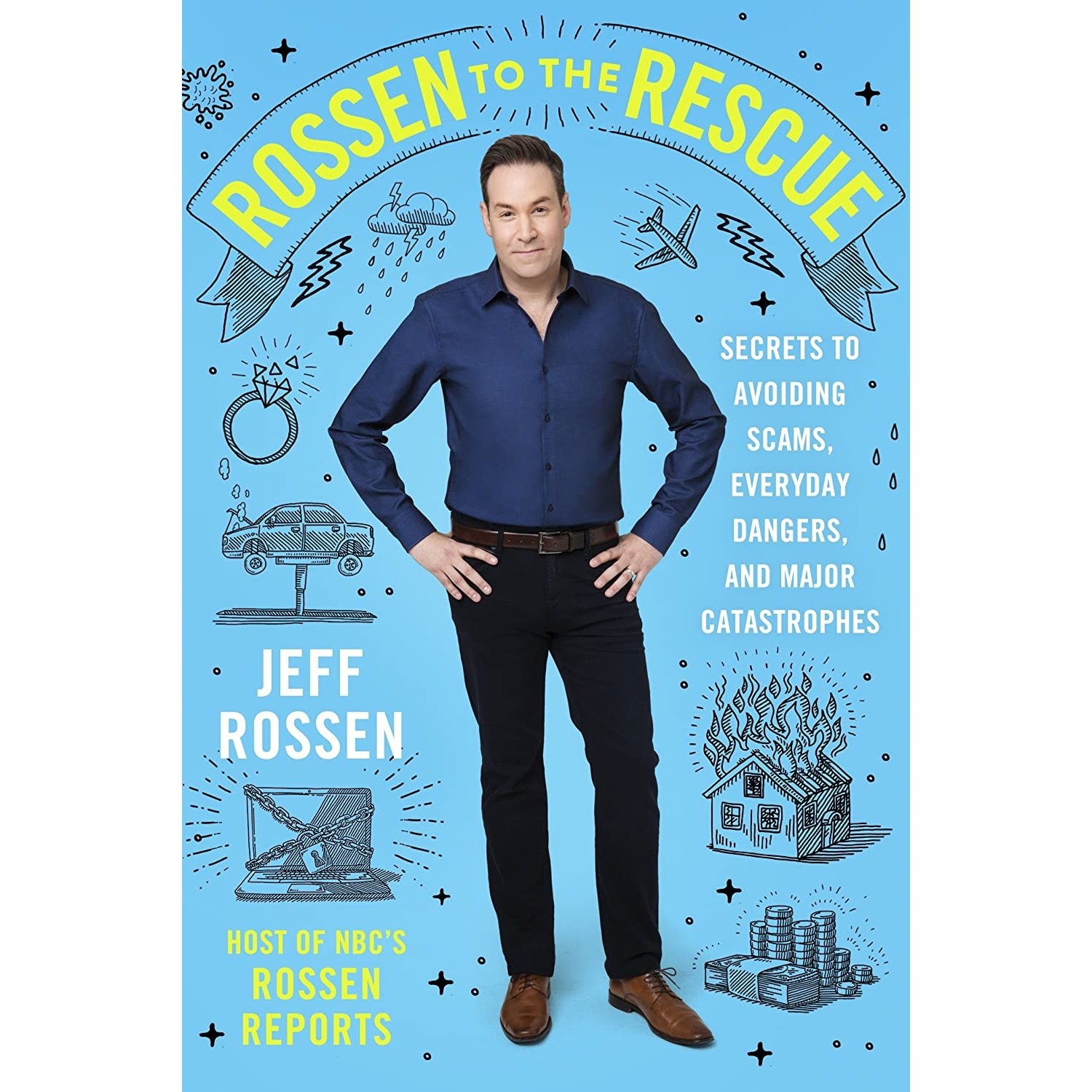 کتاب زبان اصلی Rossen to the Rescue اثر Jeff Rossen انتشارات Flatiron Books