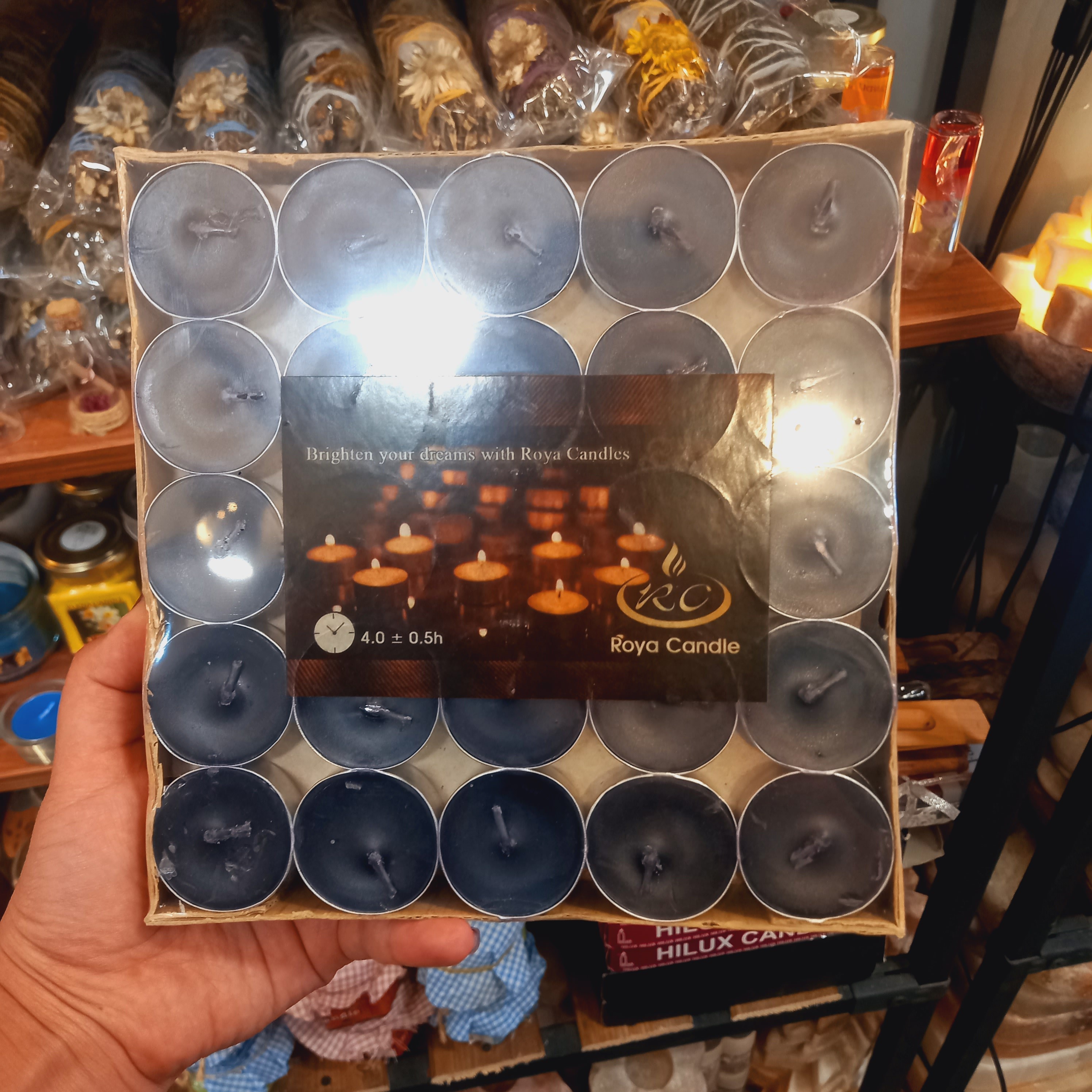 شمع وارمر  مشکی (50 تایی)