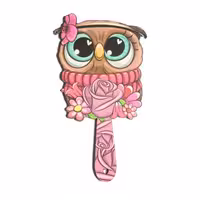 آینه آرایشی فانتزی طرح جغد