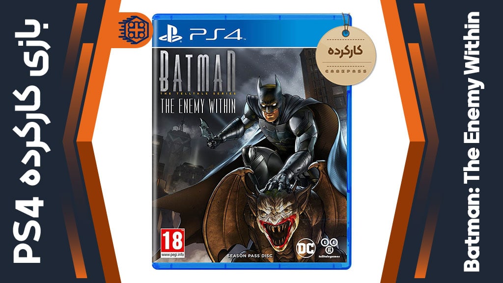 دیسک بازی Batman: The Enemy Within کارکرده – مخصوص PS4