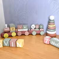 اسباب بازی چوبی ،قطار چوبی مونته سوری