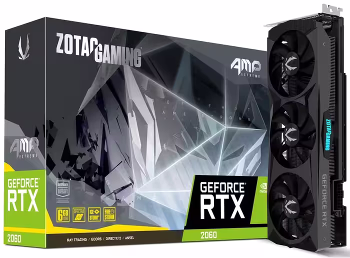 کارت گرافیک زوتک مدل GeForce RTX 2060 AMP Extreme با حافظه 6 گیگابایت