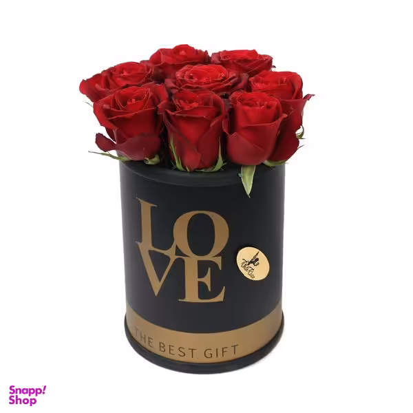 سبد گل راتا رز مدل عشق کد B8