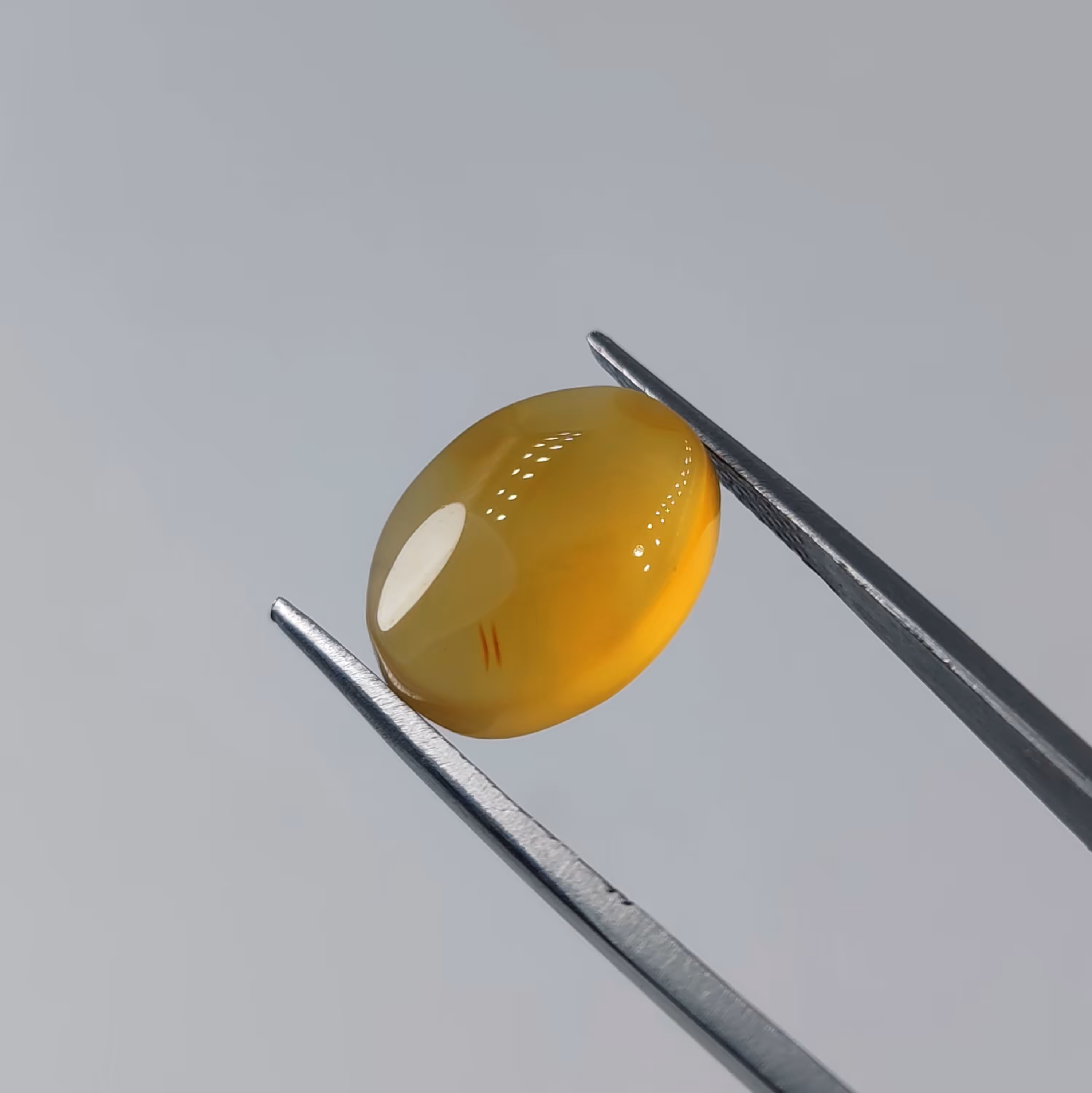 نگین سنگ عقیق جزع معدنی یمن      