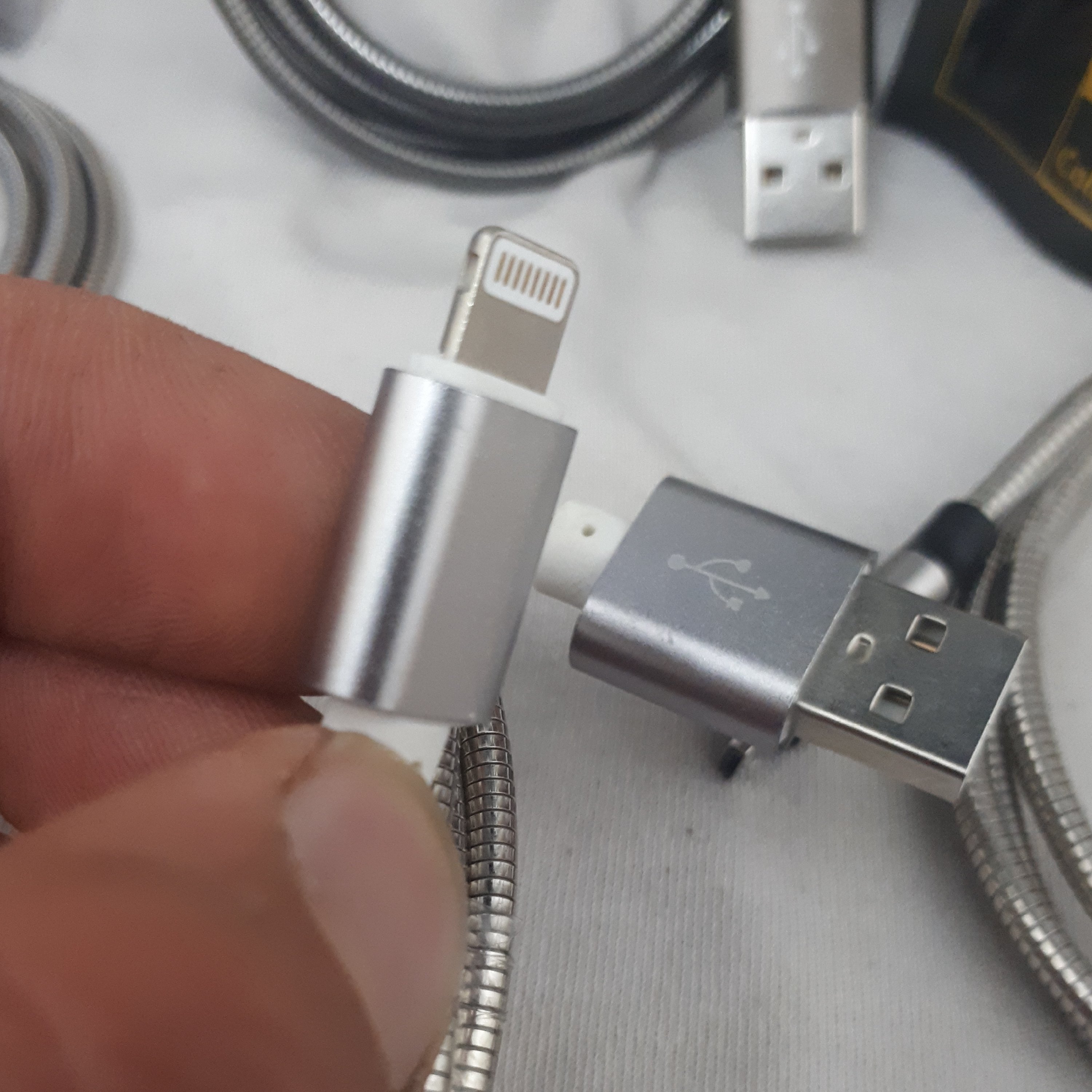 کابل شارژ آیفونی  تبدیل USB به لایتنیک