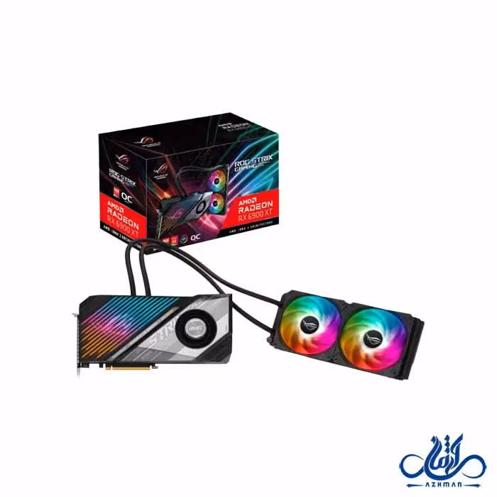 کارت گرافیک ایسوس ROG-STRIX-LC-RX 6900 XT-O16G-GAMING