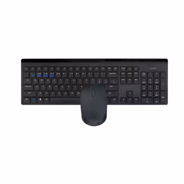 ست کیبورد و ماوس بی‌ سیم رپو مدل 8110M | کالابالا