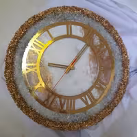 ساعت رزینی وچوب دستساز 
