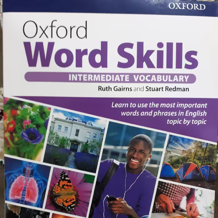 کتاب  oxford word skills intermediate 2nd edition