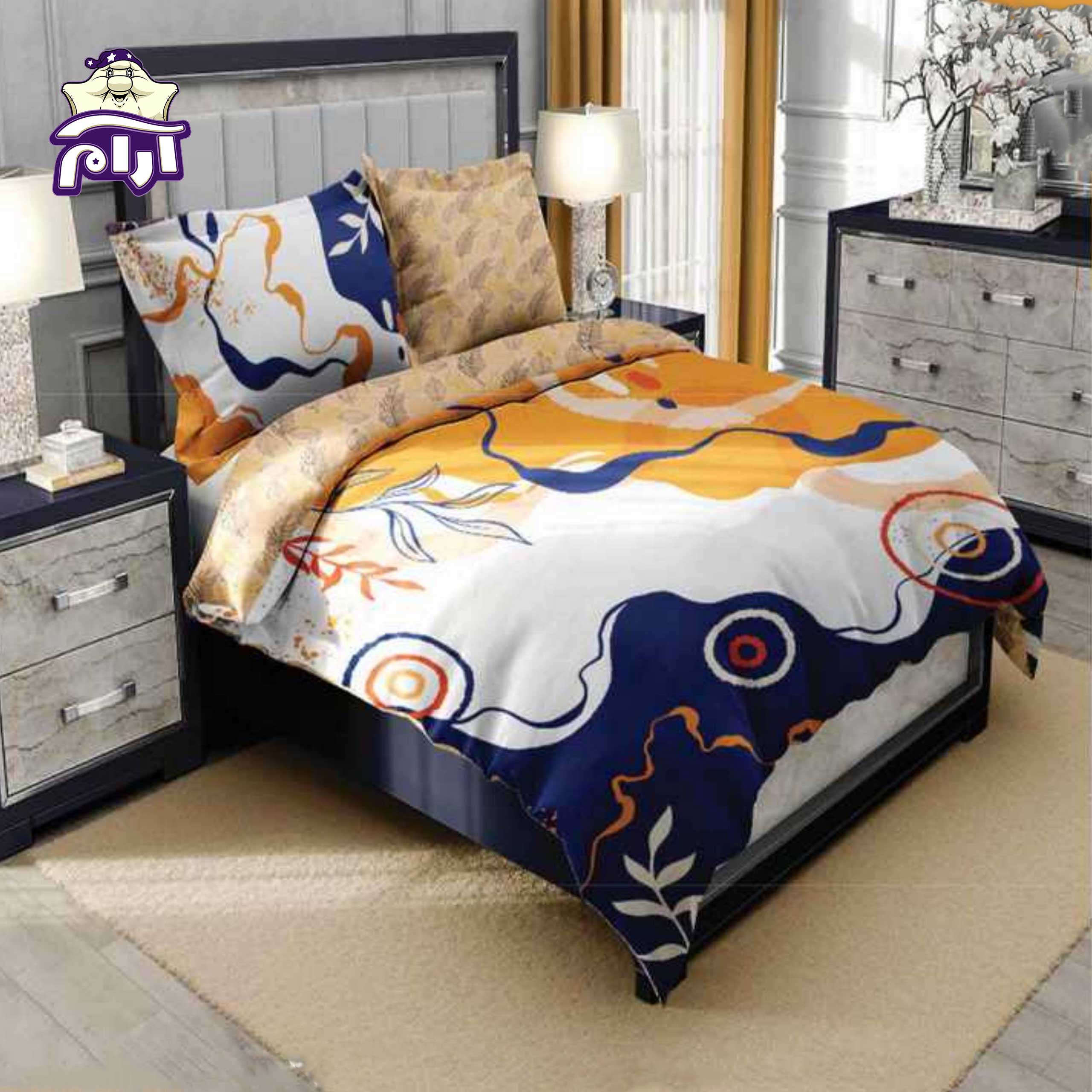 سرویس روتختی لحاف یک نفره سارای 3 تکه کد 1215