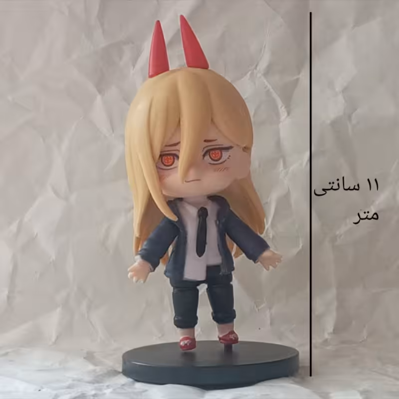 اکشن فیگور2 انیمه مرد اره ای  10 سانتی chainsaw man 