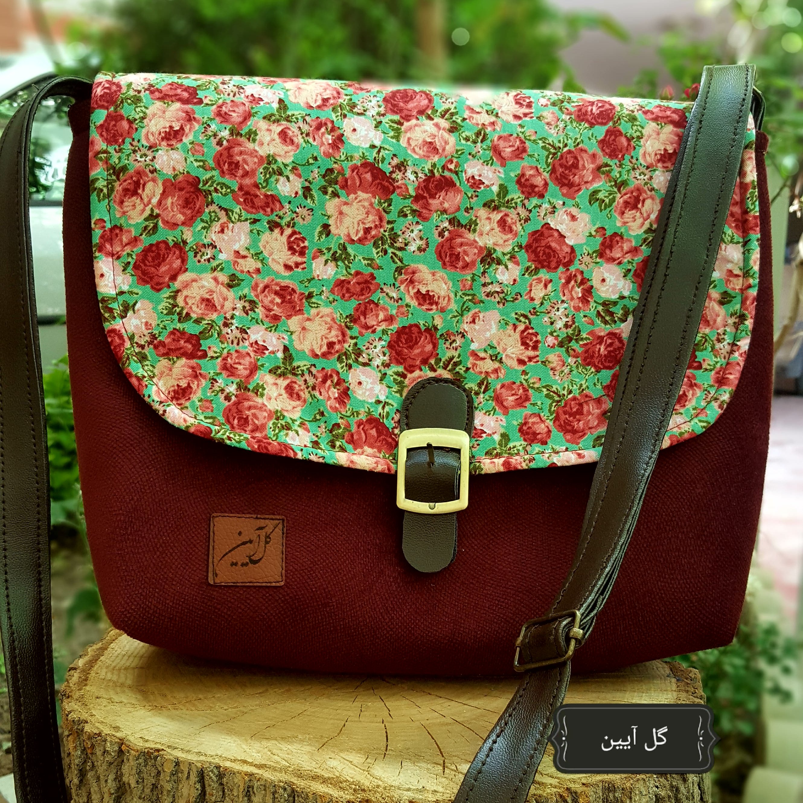 کیف گلدار مدل شبنم